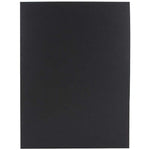 JAM Paper 2-Pocket Textured Linen Business Folders, Black, 25/Pack (386LBLA)