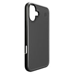 cellhelmet Fortitude Series MagSafe Phone Case for iPhone 16 Plus, Shock Absorbing, Onyx Black (CF-105-BLK)