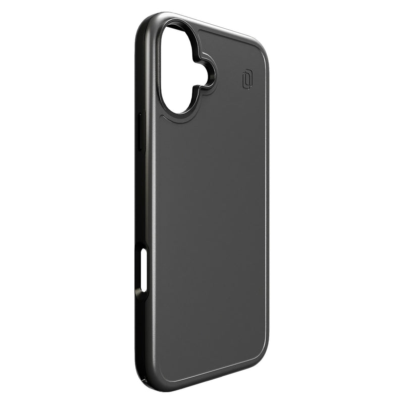 cellhelmet Fortitude Series MagSafe Phone Case for iPhone 16 Plus, Shock Absorbing, Onyx Black (CF-105-BLK)