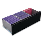 Alera Two Row Hangrails for Alera 30" and 36" Wide Lateral Files, Aluminum, 4/Pack