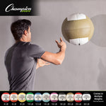 Champion Sports 30 lbs. Rhino Promax Medicine Ball, Black (CHMP219)