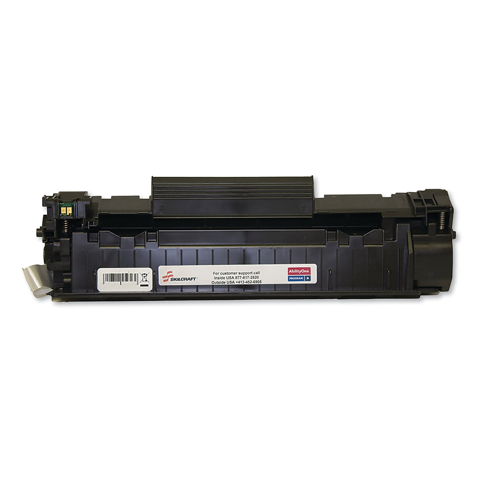 AbilityOne SKILCRAFT Remanufactured Black Toner Cartridge Replacement for HP 36A (7510016833774)