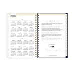 Planning Calendar DD Meadow Blue Poly CYO 5x8 RY26 Wkly/Mthly Safety Wirebound -
