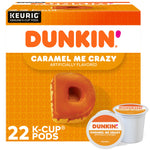 Dunkin' Caramel Me Crazy Coffee Keurig® K-Cup® Pods, Medium Roast, 22/Box (5000364900)