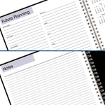 2025-2026 AT-A-GLANCE DayMinder 8" x 12" Academic Year Monthly Planner, Faux Leather Cover, Black (AY2-00-26)