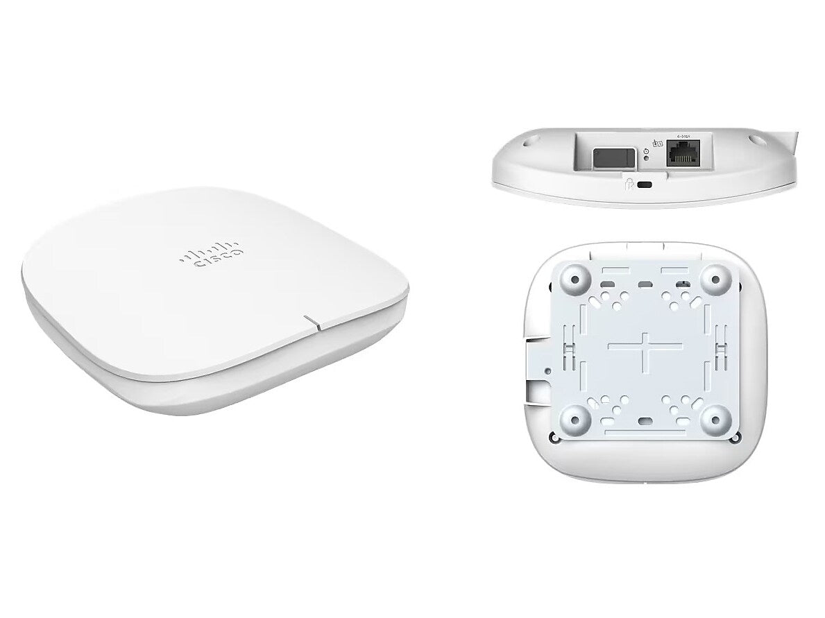 Cisco Business 150AX AX1480 Dual Band WiFi 6 Access Point, White (CBW150AXBNA)
