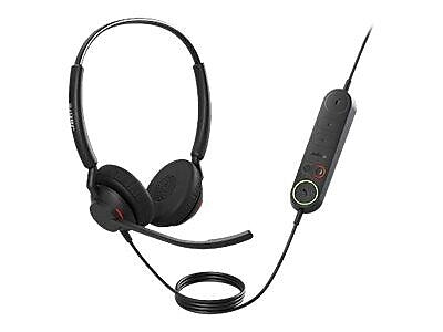 Jabra Engage 40 USB-C UC Stereo On Ear Computer Headset, Black (4093-419-299)