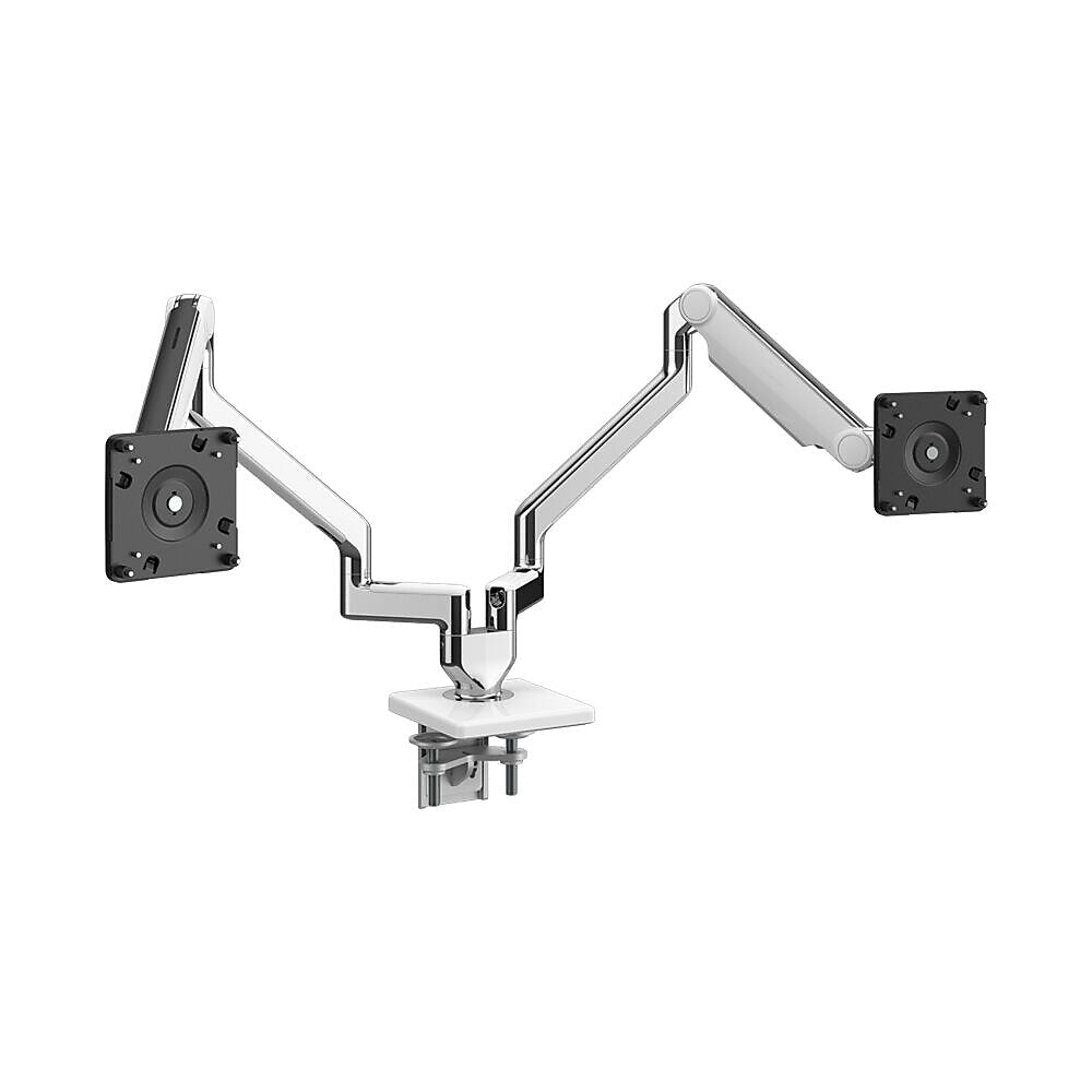 Humanscale Dual Monitor Arm, Polished Aluminum (X22DBW)