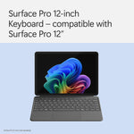 Microsoft Surface Pro 12" Keyboard Cover with Slim Pen 2, Slate (EP2-32750)