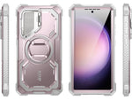 i-Blason Armorbox MagSafe Rugged Case for Samsung Galaxy S24 Ultra, Shock-Absorbing, Rose Gold