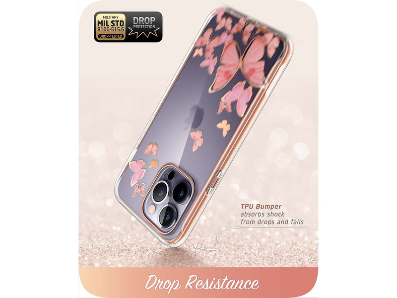 i-Blason Cosmo Pinkfly Case for iPhone 14 Pro Max (iPhone2022Pro-6.7-Cosmo-SP-Pinkfly)