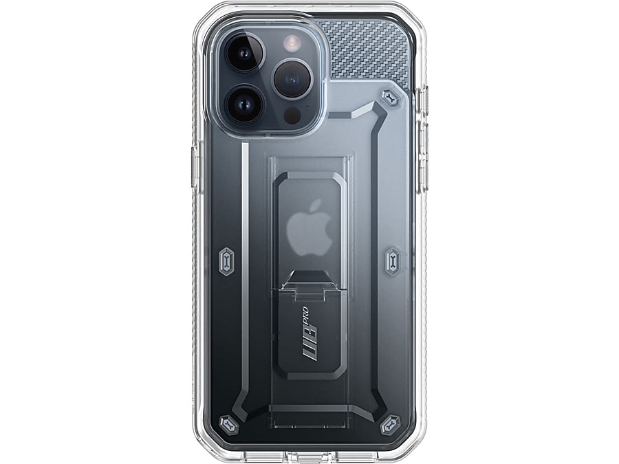 SUPCASE Unicorn Beetle PRO Rugged Case for iPhone 15 Pro Max, Shock-Absorbing, Clear (SUP-iPhone2023Max-6.7-UBPro-SP-Clear)