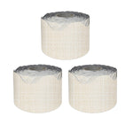 Carson Dellosa Education Linen Rolled Scalloped Borders, 3" x 65', Linen, 3/Bundle (CD-108505-3)