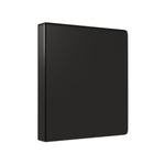 Staples 1" 3-Ring View Binders, Black, 12/Pack (23733/21685)
