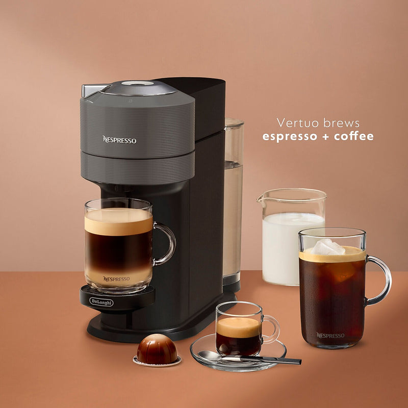 De'Longhi Nespresso Vertuo Next Premium Coffee & Espresso Machine Combination, Black (ENV120GYAE)