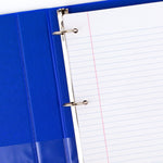 Mead Wide Ruled Filler Paper, 8" x 10.5", 3-Hole Punched, 200 Sheets/Pack (15200)