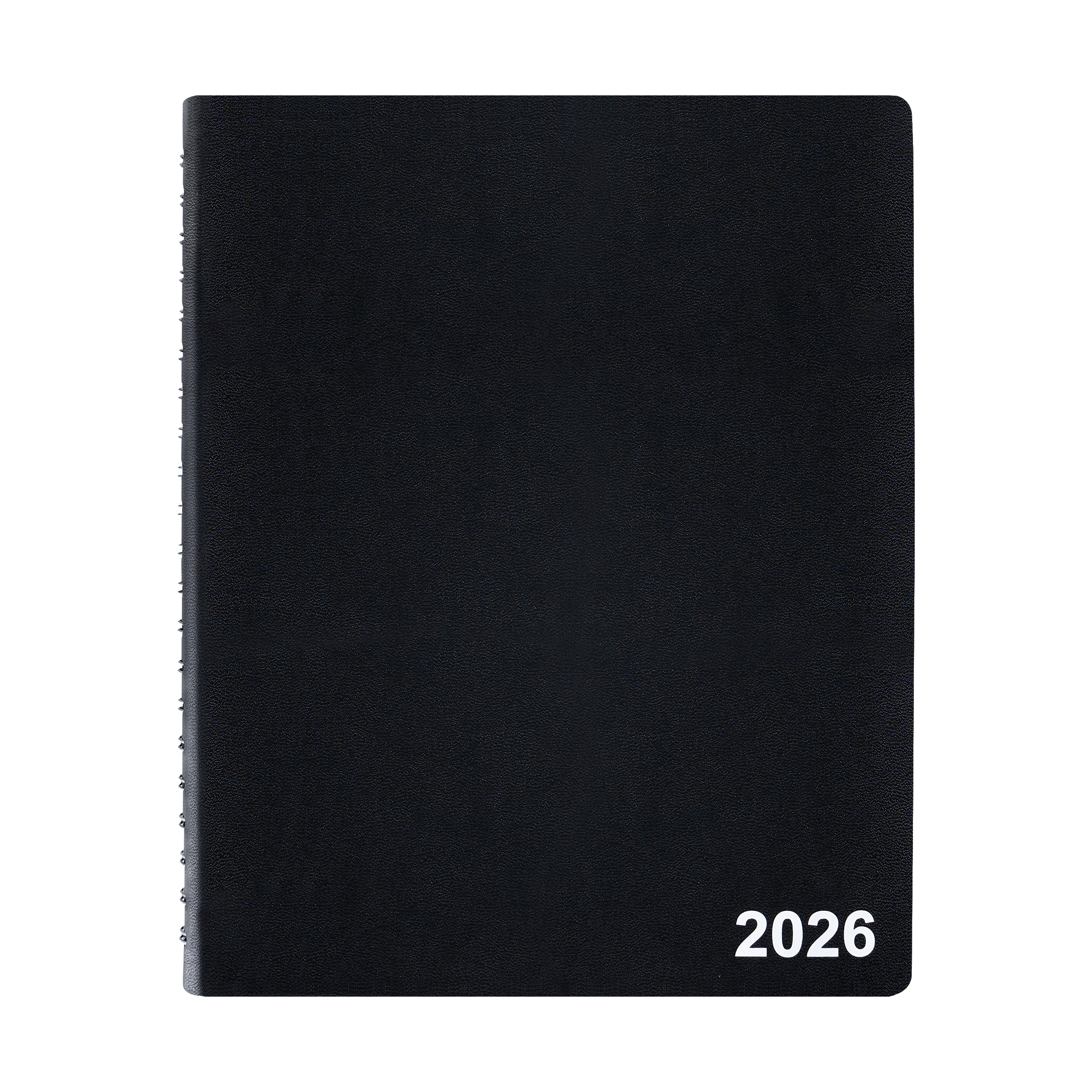 2026 Staples 8" x 11" Daily Appointment Book, Black (ST58453-26)