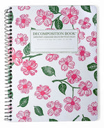 Decomposition Dogwood 1-Subject Notebooks, College Ruled, 80 Sheets, Multicolored (15924)
