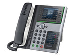 Poly Edge E450 VOIP Phone, Silver/Black (82M90AA)