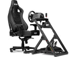 Next Level Racing Elite PU Leather/Suede Fabric Ergonomic Racing Gaming Chair, Black (NLR-G005)