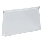 JAM Paper Premium Plastic Filing Envelope with Zipper Closure, Clear, 3/Pack (921Z1CLX3)