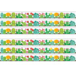 Teacher Created Resources Die-Cut Border Trim, 3" x 2.92', Happy Cactus Crew, 12/Pack, 6 Packs/Bundle (TCR6954-6)