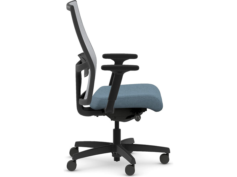 HON Ignition 2.0 Fabric/Mesh Swivel Task Chair, Carolina/Black (HIWMMKD.Y2.A.H.IF.HAML21.BL.SB.T)