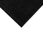 M + A Matting ColorStar Commercial Wiper Entrance Floor Mat, 3' x 5', Solid Black (100435140)