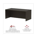 Alera Valencia Series 71"W Straight Front Desk Shell, Espresso (ALEVA217236ES)