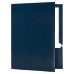 JAM Paper Glossy 2 Pocket Cardstock Presentation Folder, Navy Blue, 100/Box (5042523B)