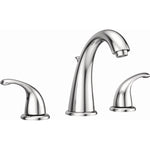 PROFLO Alvord 1.2 GPM Widespread Bathroom Faucet with Pop-Up Drain Assembly (PFWSC6867CP)