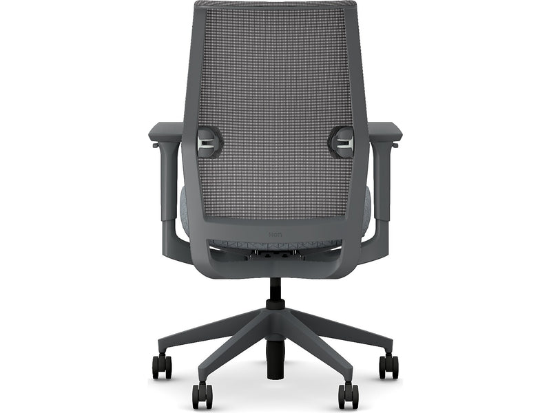 HON Cipher Mesh/Fabric Swivel Task Chair, Basalt/Charcoal (HCFRT.STC.H.S.IC.APX25.TC00.AL.ST.SB.S)