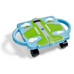 hand2mind Plane Glider Scooter Board, Multicolored (97578)