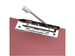 Davis Group Premium Polypropylene Clipboard, Letter Size, Burgundy, 10/Pack (4511-08-10)