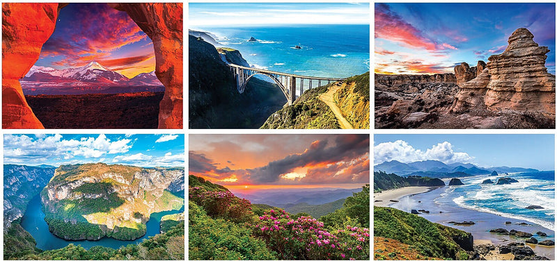 2025 Scenic Desk Calendar, Qty 250