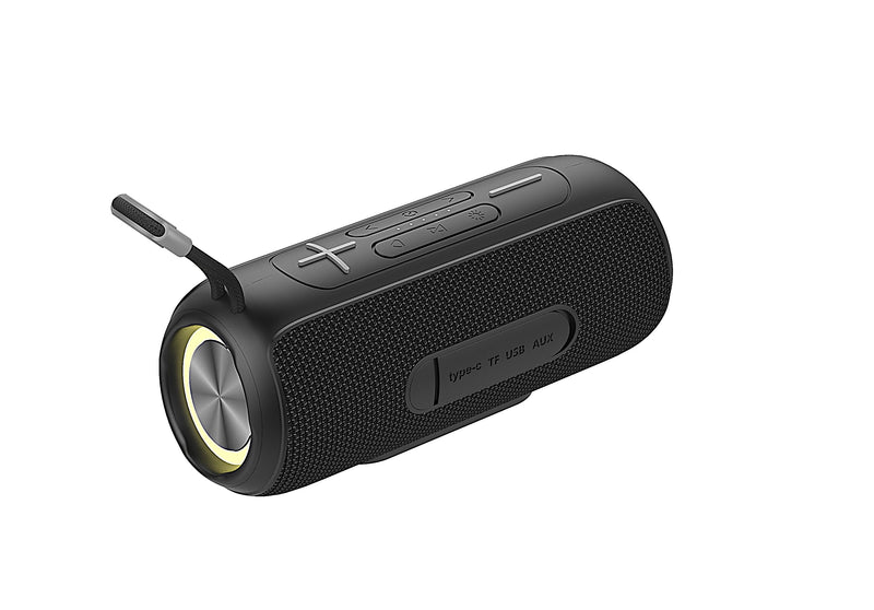Worryfree Gadgets Party Series Wireless Bluetooth Stereo Speaker, IPX6 Water Resistant, Black (WP26-BLK)
