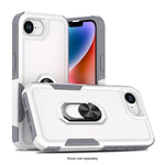 SaharaCase Raider Series Phone Case for iPhone 16e, Shock Absorbing, Fossil White (CP00817)