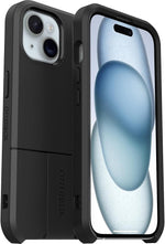 OtterBox uniVERSE rugged Case for iPhone 15, Shock Absorbing, Black (77-92676)
