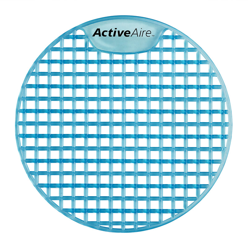 ActiveAire Urinal Screen, Coastal Breeze Scent, Blue, 12/Pack (48270)