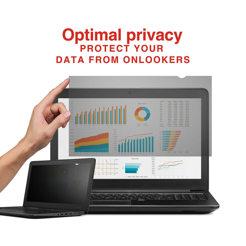 Staples TECH Anti-Glare Privacy Filter for 15.6" Laptop (16:9) (51933)