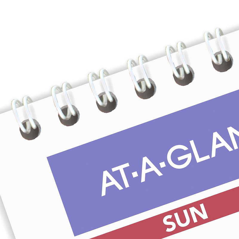 2025-2026 AT-A-GLANCE 15" x 12" Academic Monthly Wall Calendar, Purple/Red (AY8-28-26)