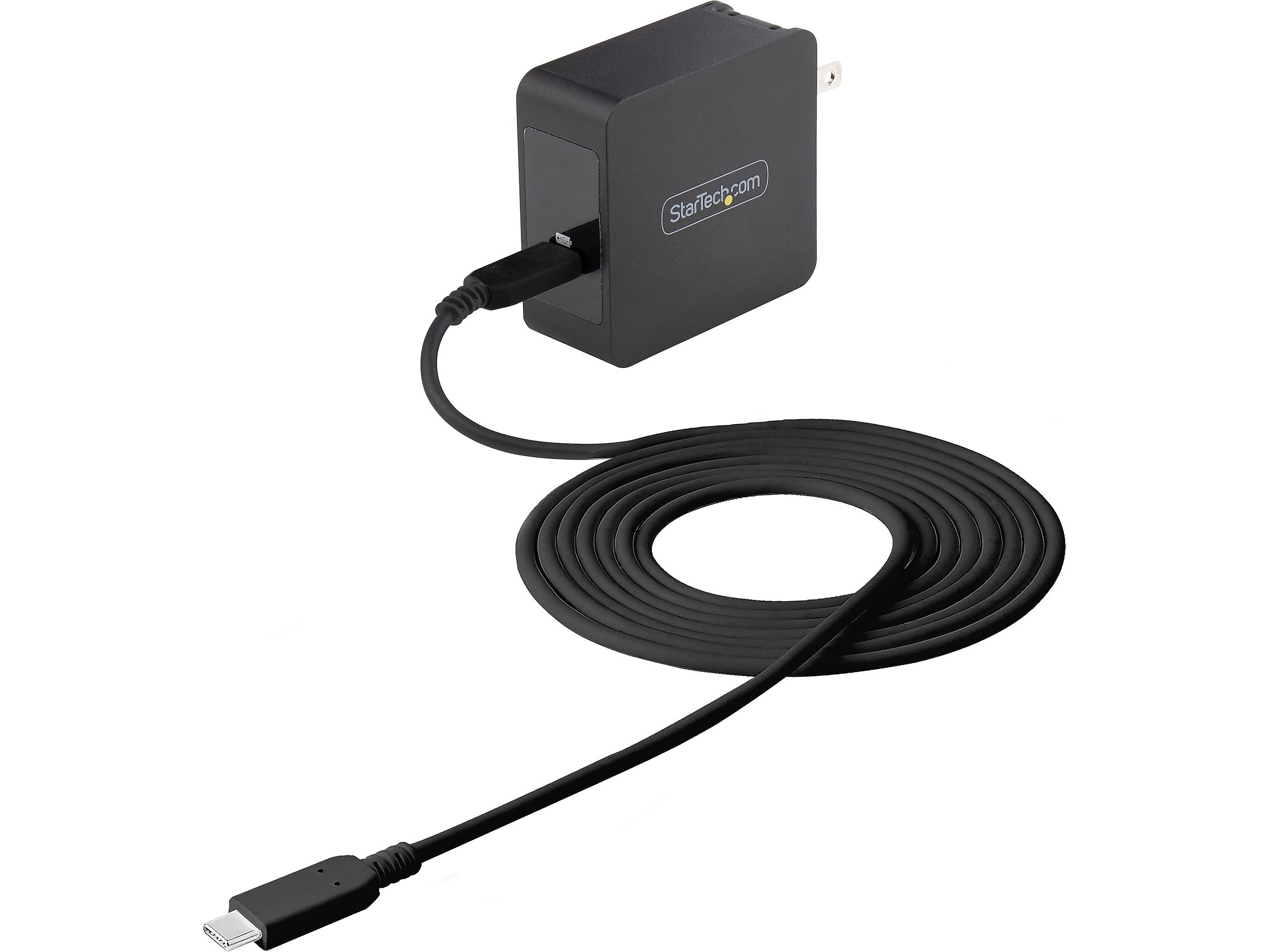 StarTech USB-C Wall Charger, Black (WCH1CBK)