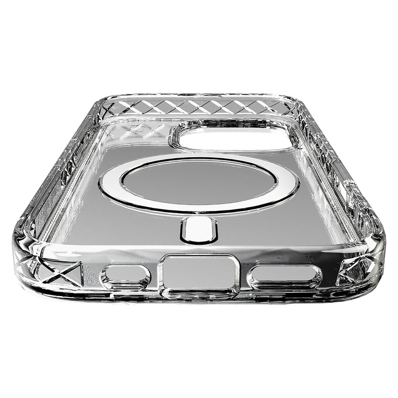cellhelmet Magnitude Series MagSafe Phone Case for iPhone 16 Pro, Shock Absorbing, Crystal Clear (CM-106-CC)