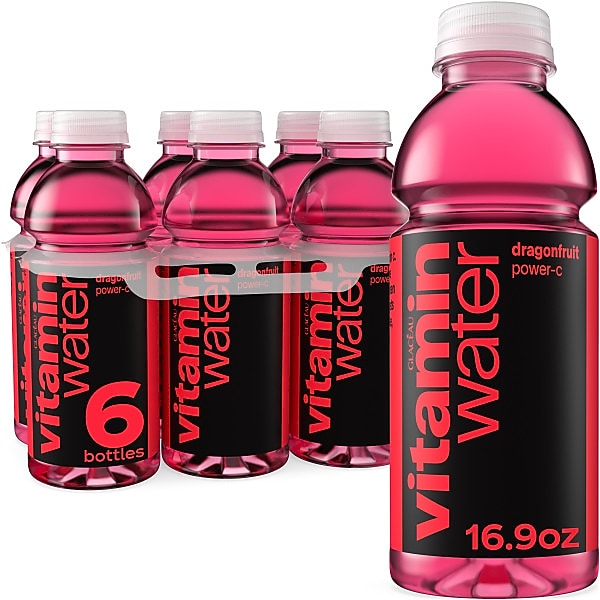 Vitaminwater Power-C Dragonfruit Enhanced Water, 16.9 oz., 24/Carton (00786162003553)