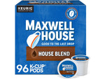 Maxwell House House Blend Coffee Keurig K-Cup Pod, Medium Roast, 96/Box (5303CT)