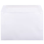 JAM Paper Booklet Envelope, 6" x 9", White, 1000/Carton (04238B)