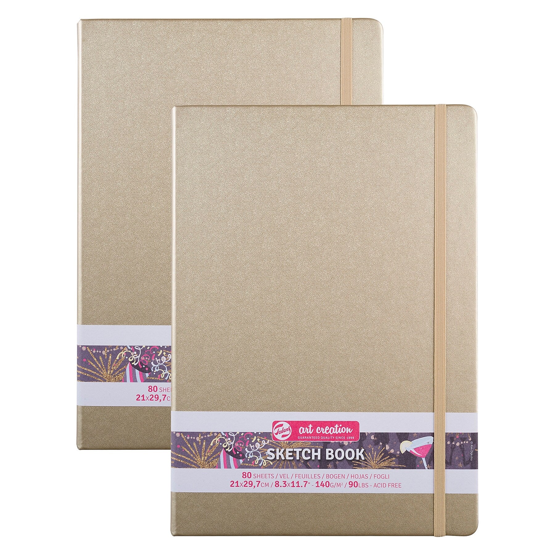 Talens Art Creation 8.3" x 11.7" Sketch Book, 80 Sheets/Book, 2/Bundle (TLN9314143M-2)