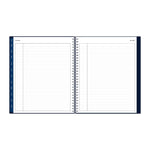 Planning Calendar BS Passages/Solid Navy PP 8x10 RY26 Monthly Safety Wirebound -