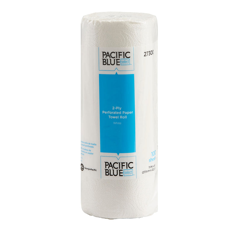 Pacific Blue Select Paper Towels, 2-ply, 100 Sheets/Roll, 30 Rolls/Pack (27300)
