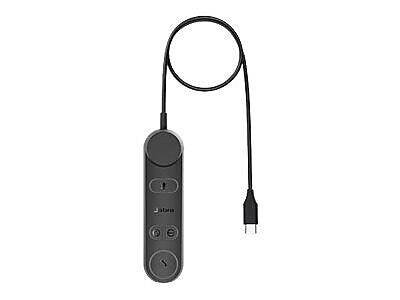 Jabra Engage 50 II USB-C UC Mono On Ear Computer Headset with 50 II Link, Black (5093-299-2259)
